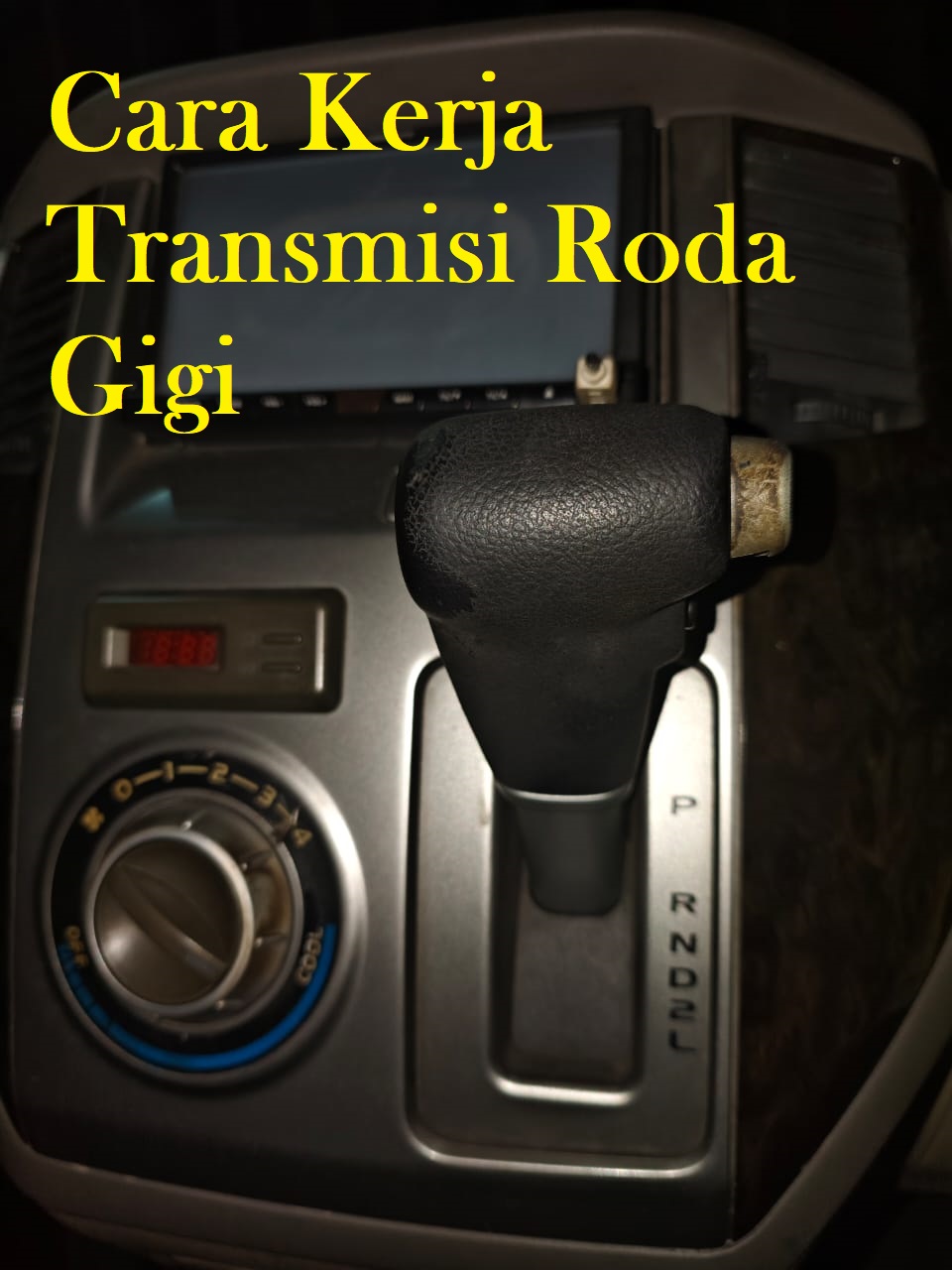 cara kerja transmisi roda gigi